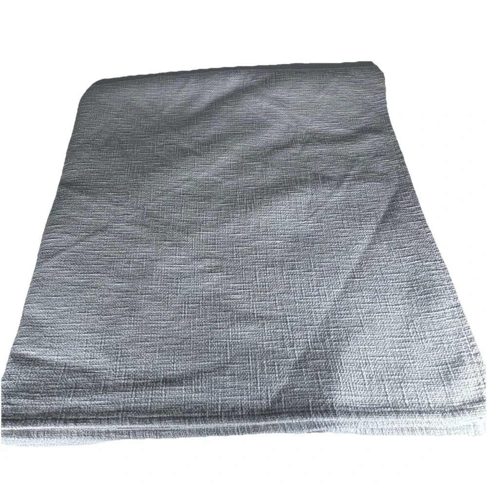 Casaluna Cotton Blanket Coverlet Ivory Cream Textured Shabby Chic Cottage KING